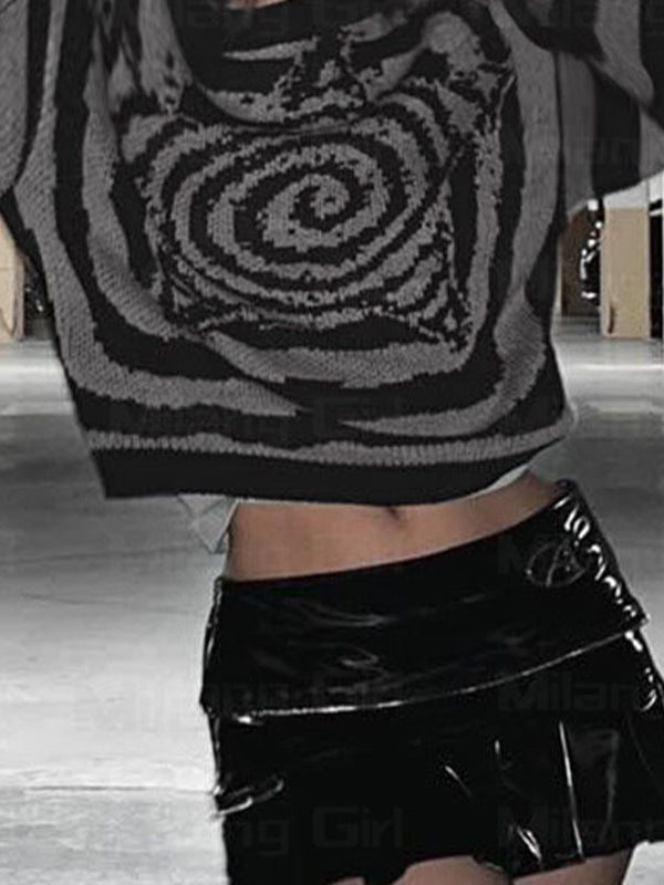 Dark Fashion Pentagram Long Sleeve