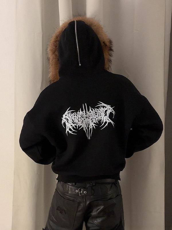 Retro High Street Plush Jacket