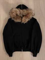 Retro High Street Plush Jacket