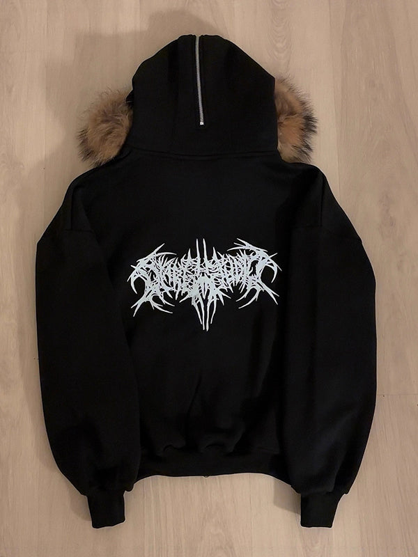 Retro High Street Plush Jacket