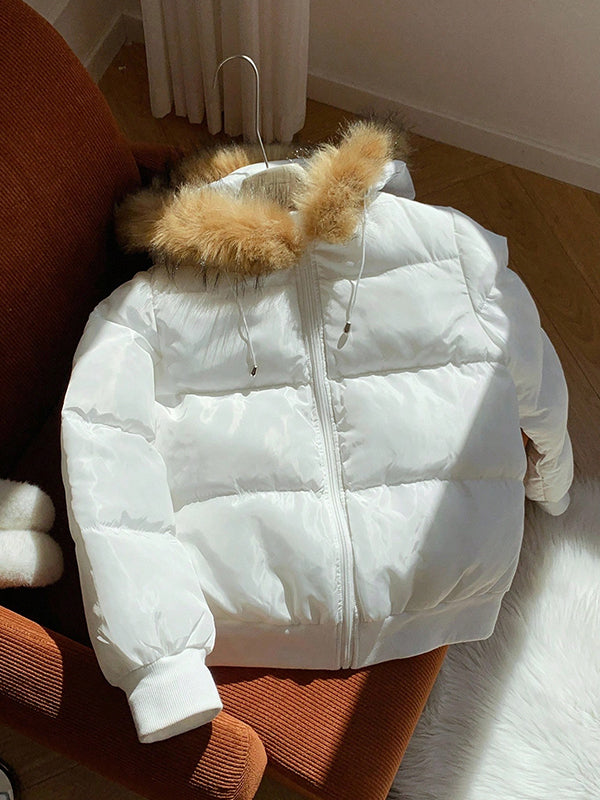 Loose Relaxed Drawstring Jacket