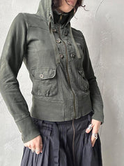 Button Decoration Jacket