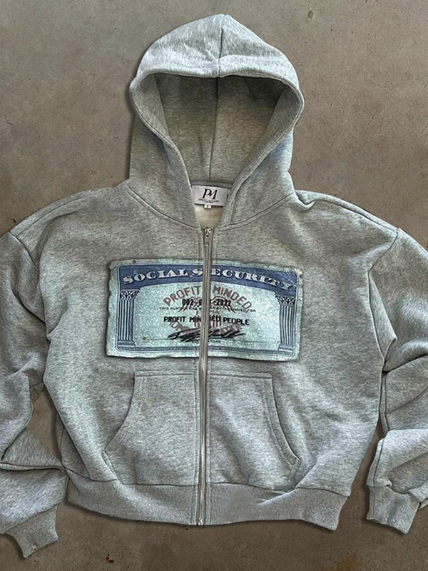 Banknote Design Printing Hoodie