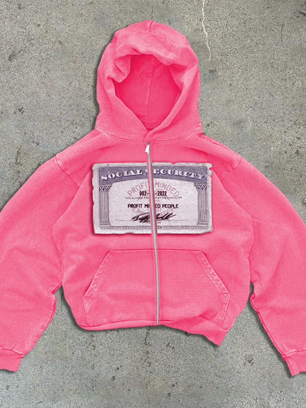 Banknote Design Printing Hoodie