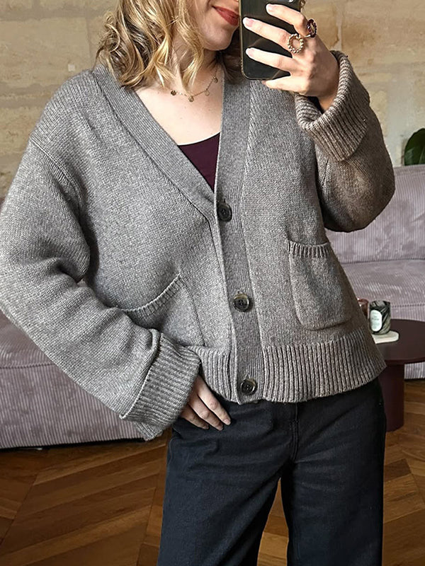 Minimalist Aesthetic Cardigan