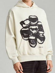 Mouth Print Hoodie