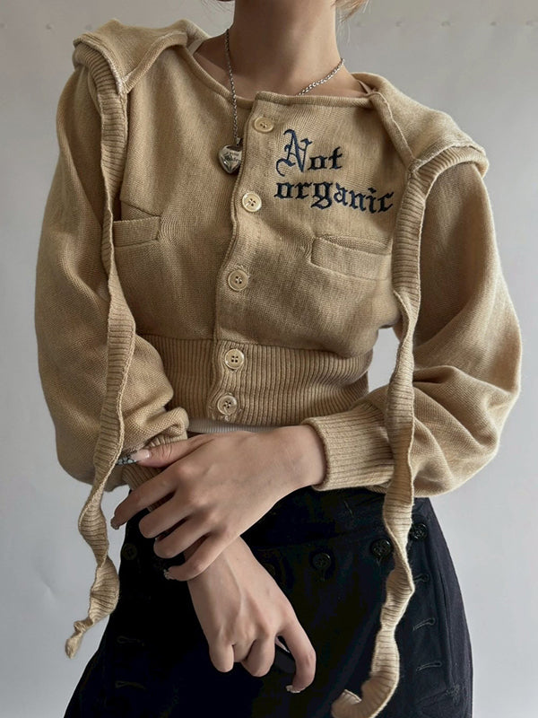 Retro-Inspired Knitwear Jacket