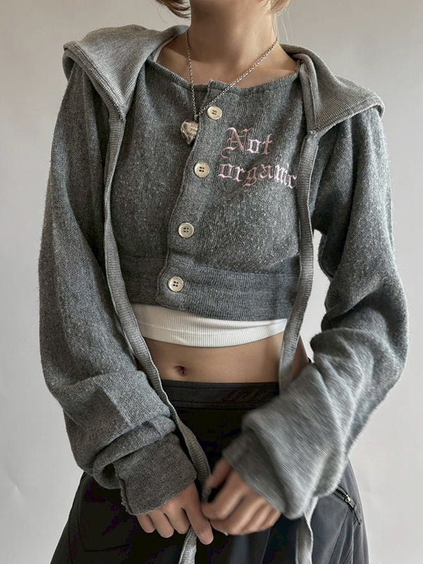 Retro-Inspired Knitwear Jacket