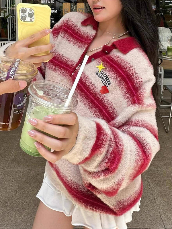 Retro American Stripes Sweaters