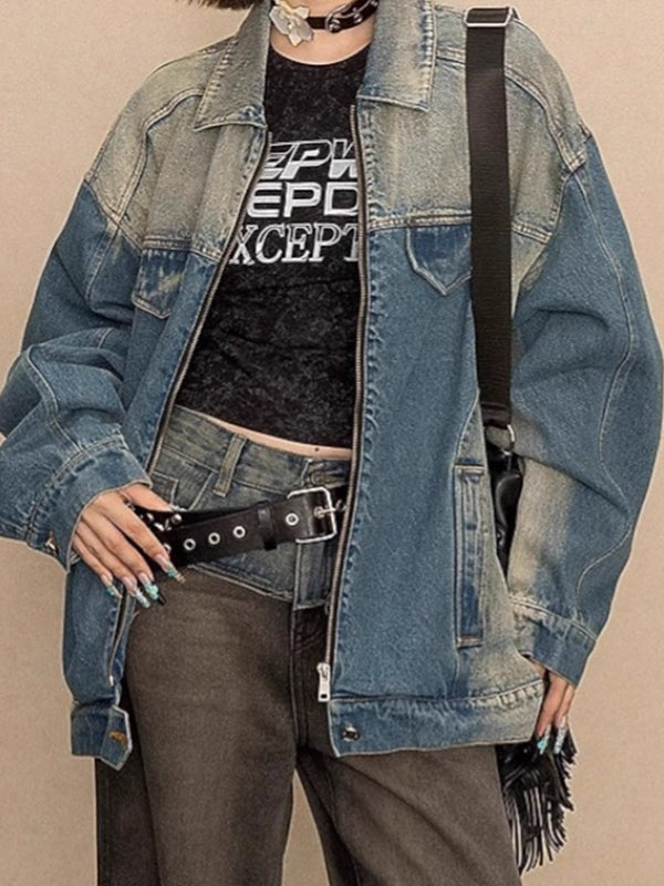 Retro Heavy Industry Washed Jacket