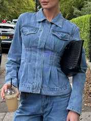 Street-Style Waist Cincher Jacket