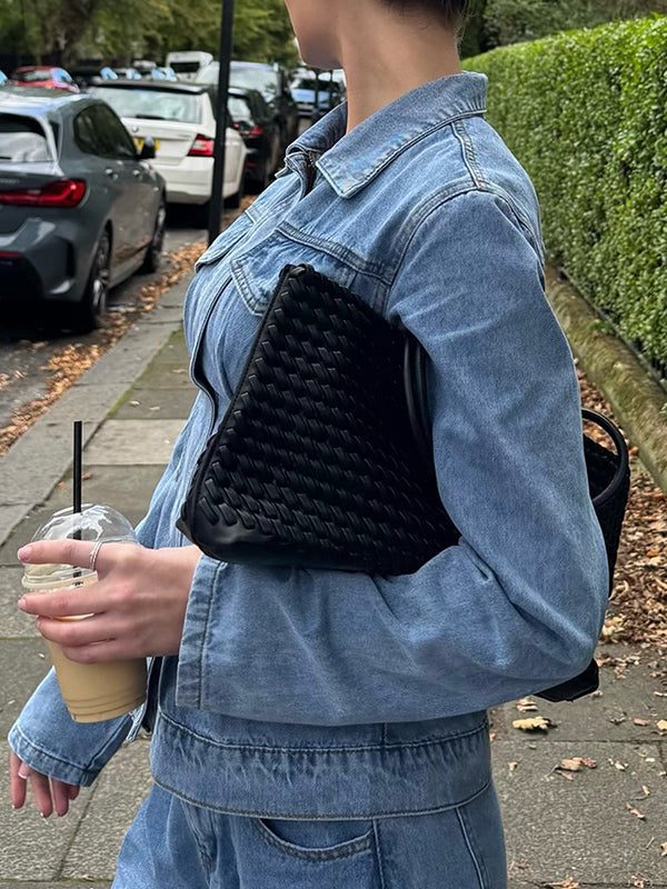 Street-Style Waist Cincher Jacket