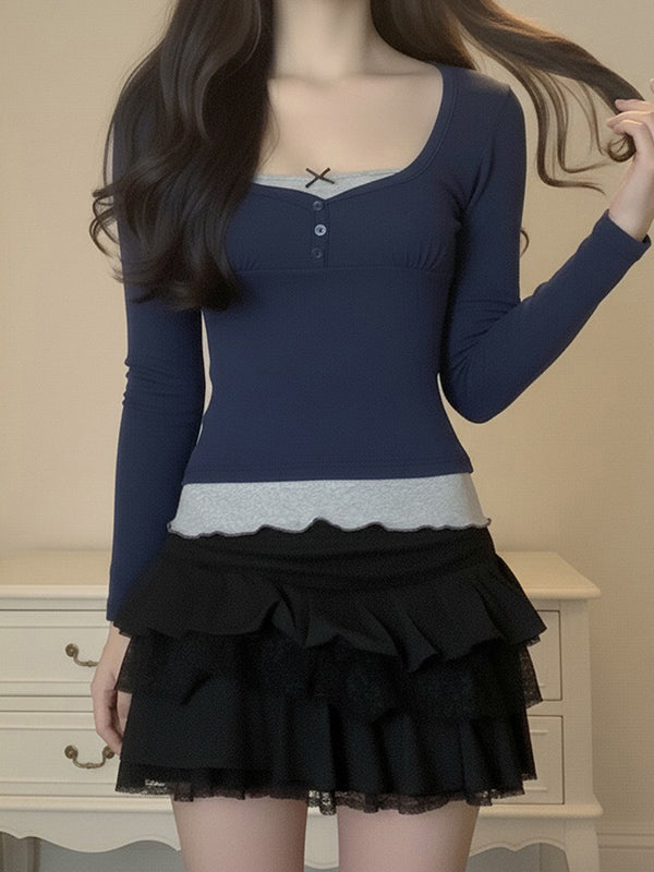 Pure-Desire Style Hottie Long Sleeve