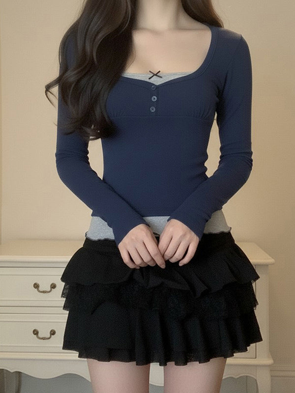 Pure-Desire Style Hottie Long Sleeve