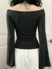 Lace Stitching Long Sleeve