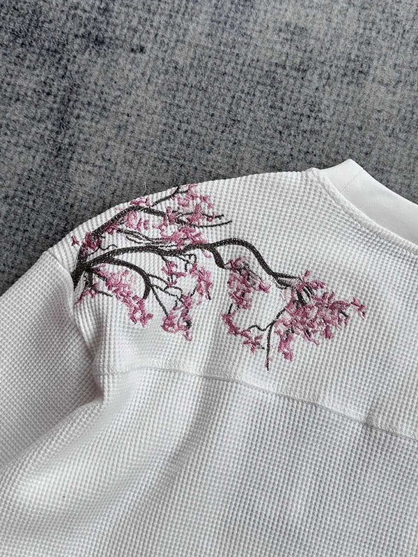 Plum Blossom Embroidery Long Sleeve