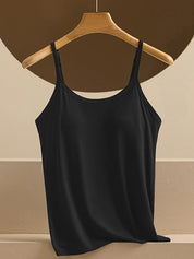 Integrated Padded Threaded Cami Top
