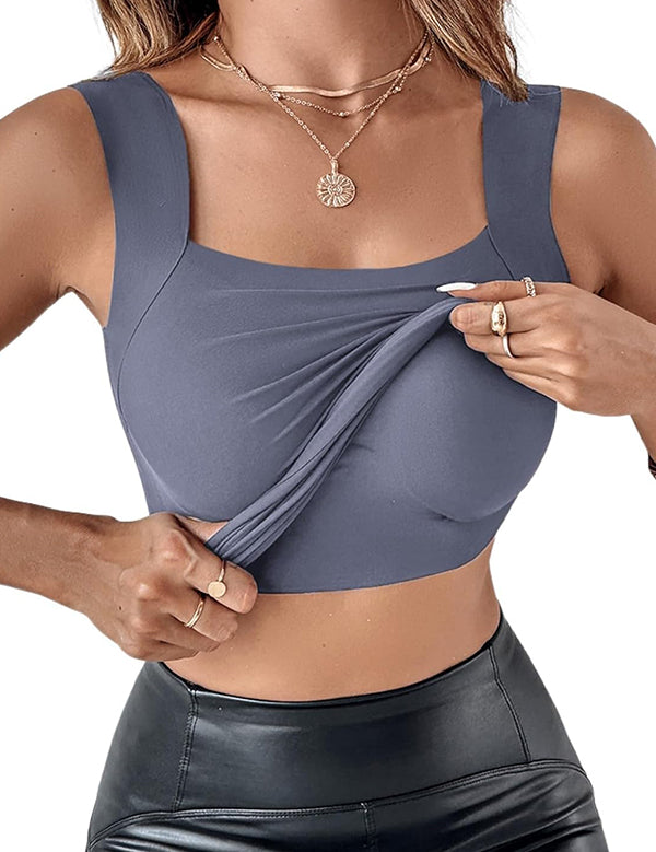 Wear Built-In Padding Tank Top