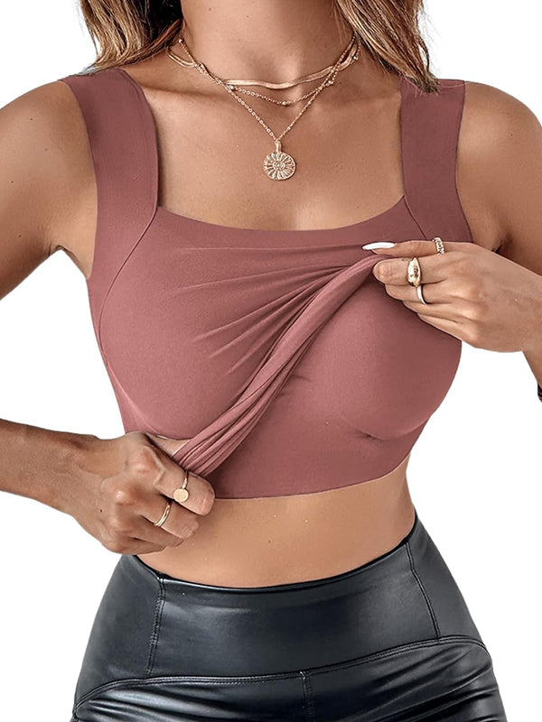 Wear Built-In Padding Tank Top