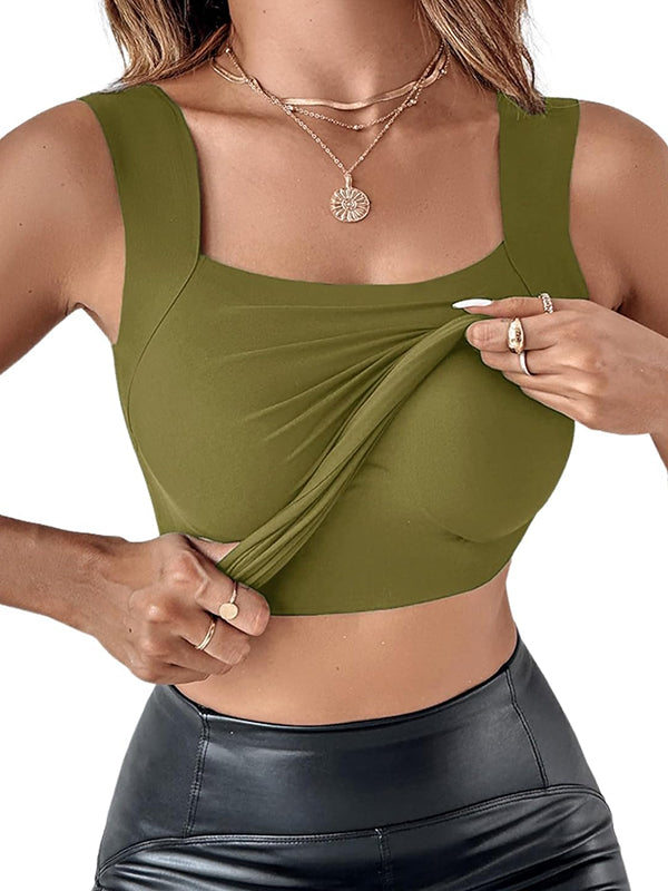 Wear Built-In Padding Tank Top