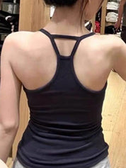 Sports Bra Built-In Pads Cami Top