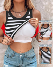 Women Built-in Bra Tank Tops