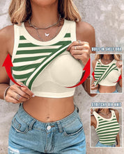 Women Built-in Bra Tank Tops