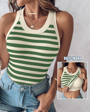 Women Built-in Bra Tank Tops