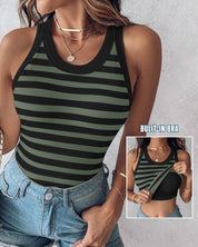Women Built-in Bra Tank Tops