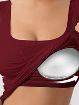 Removable Breast Pads Tank Top