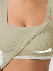 Removable Breast Pads Tank Top