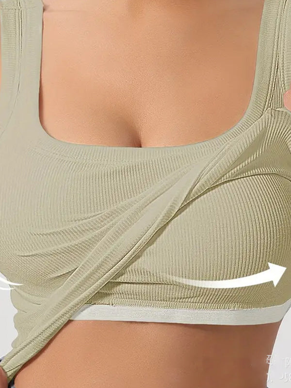 Removable Breast Pads Tank Top