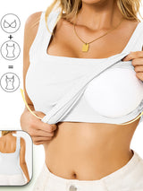 Removable Breast Pads Tank Top