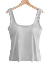 Wide-Strap Underwire Tank Top