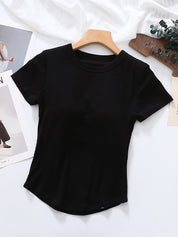 Built-in Bra Short Sleeve