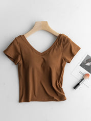 Built-In Padding Short Sleeve