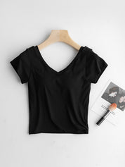 Built-In Padding Short Sleeve