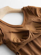 Built-In Padding Short Sleeve