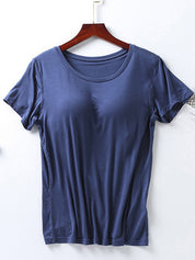 Built-In Padding Short Sleeve