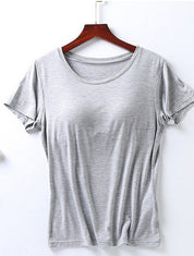 Built-In Padding Short Sleeve