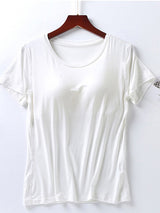 Built-In Padding Short Sleeve