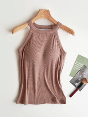 All-In-One Neck Strap Tank Top