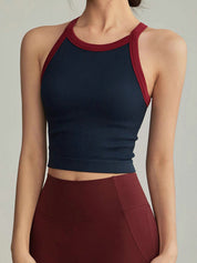 One-Piece Two-Tone Tank Top