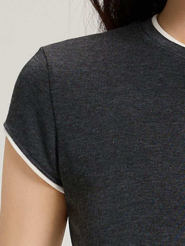 Wool Short-Sleeve Shirt