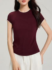 Wool Short-Sleeve Shirt