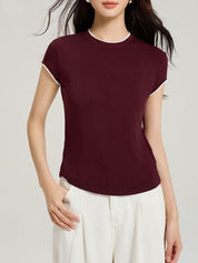 Wool Short-Sleeve Shirt