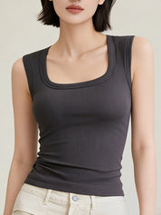 Padded Bra-Style Tank Top