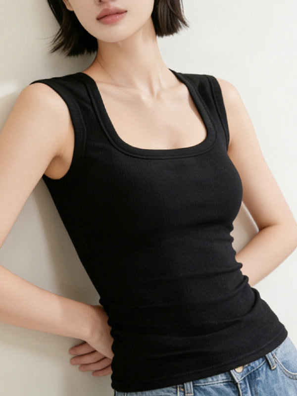 Padded Bra-Style Tank Top
