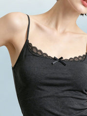 Lace Bow Bra Cami Top
