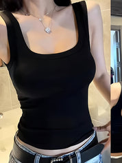 With padding Tank Top